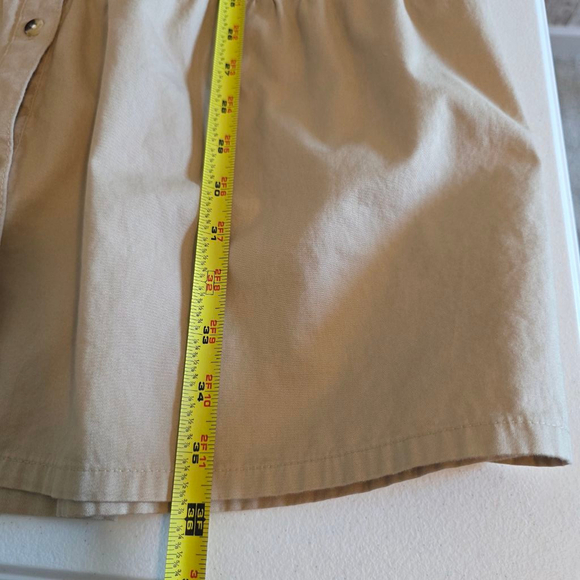 Women's Millenium Beige Button Down Dress Size S - Picture 8 of 8
